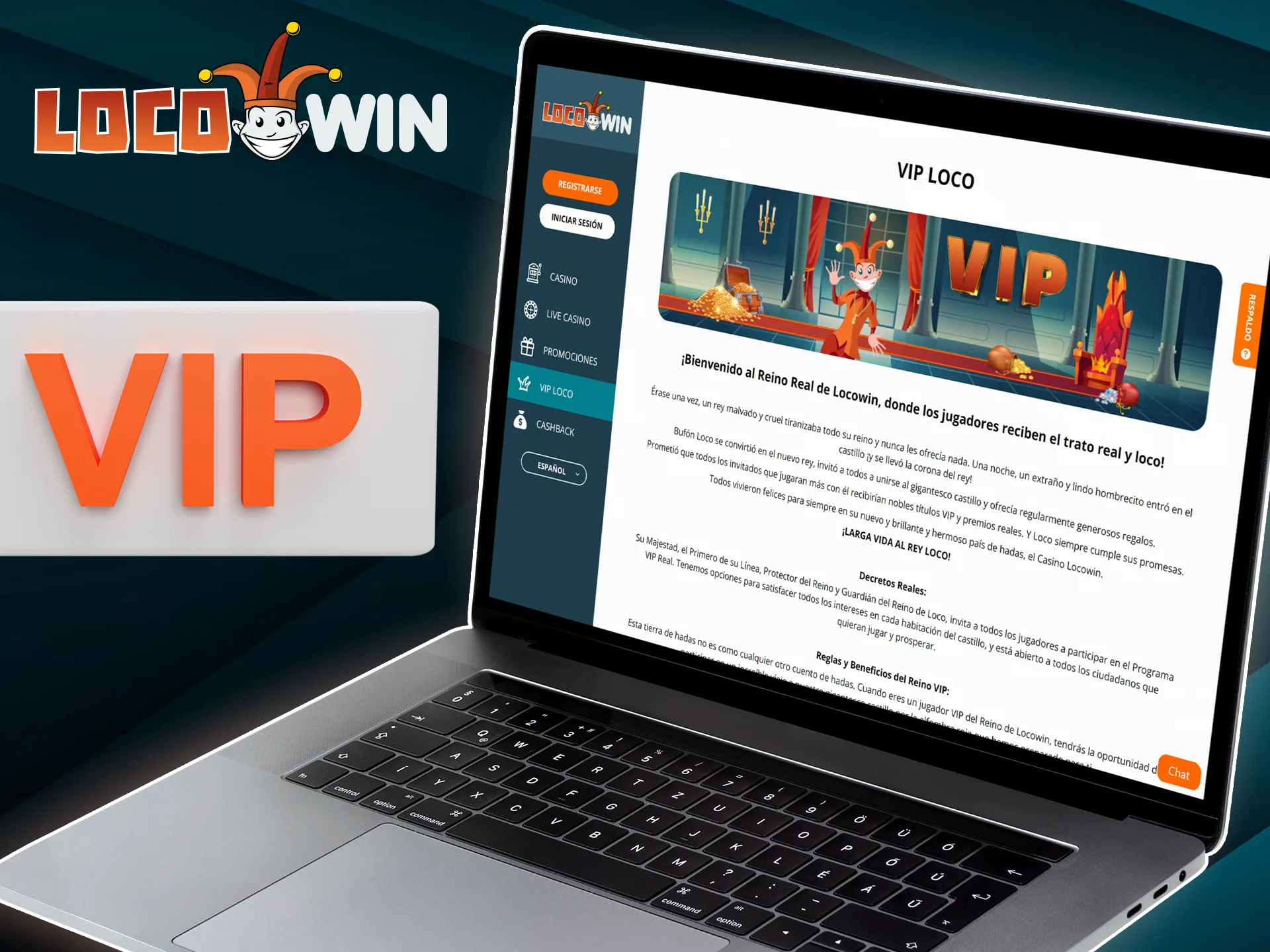 Word lid van de VIP-club van LocoWin en geniet van alle bonussen en exclusieve diensten.