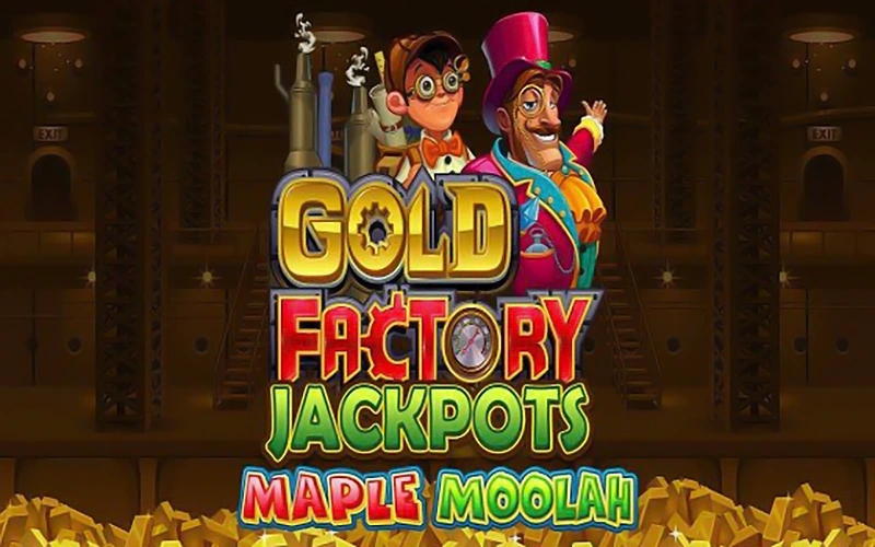Registreer je bij LocoWin en speel Gold Factory Jackpot.