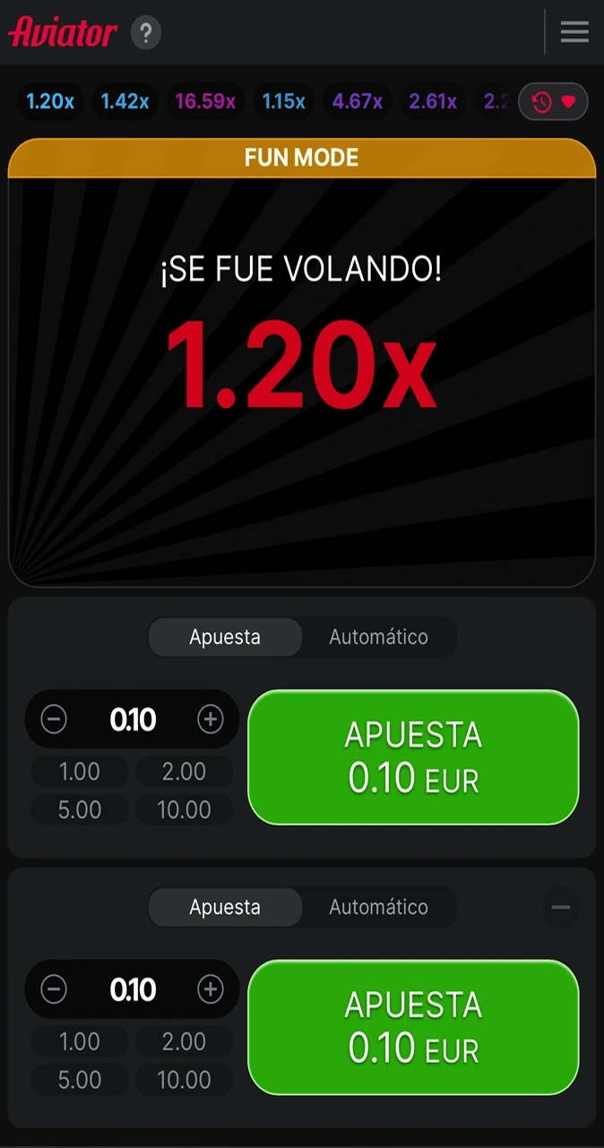 Einde van de Aviador-speelronde bij Locowin.