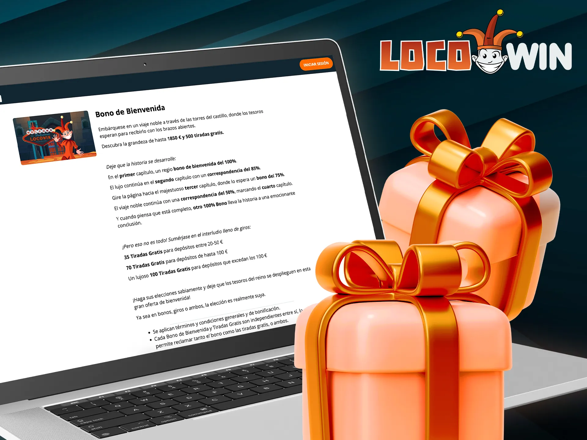 Ontvang een welkomstbonus van Locowin en begin met spelen.