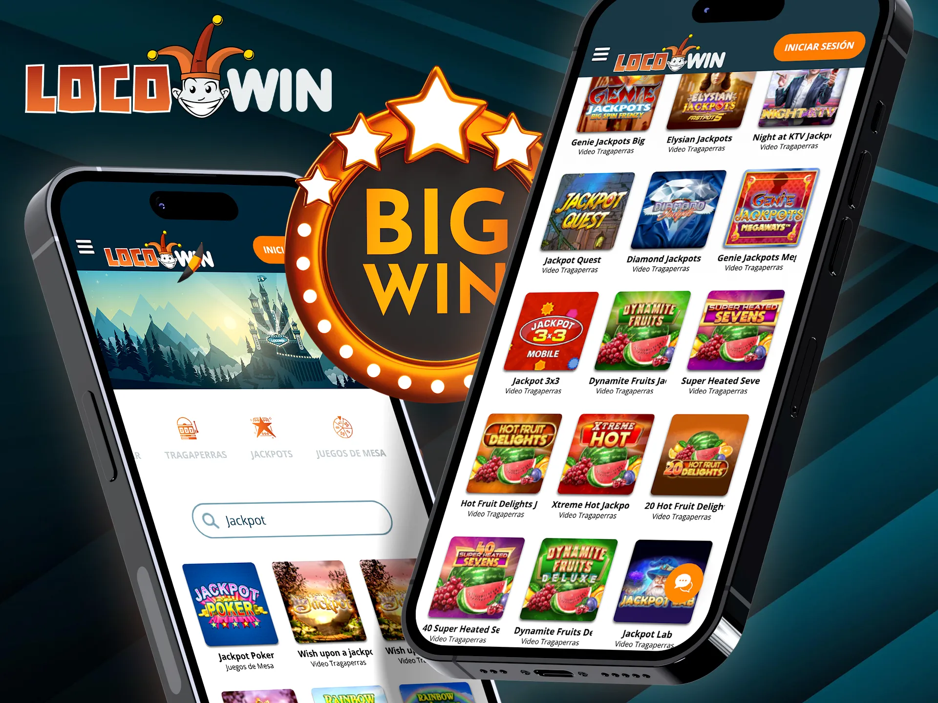 Download Locowin op je smartphone en win onderweg.