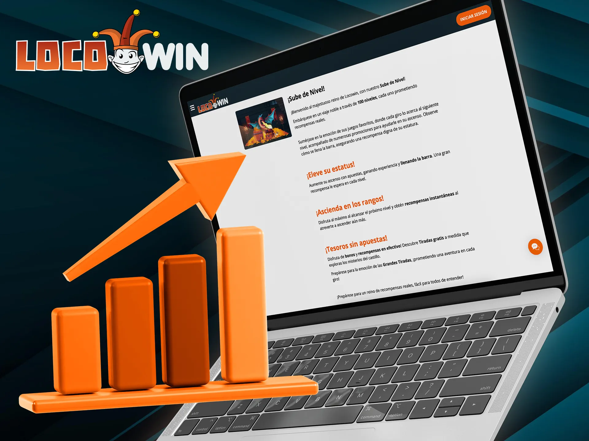 Stijg in niveau en verdien meer bij Locowin.