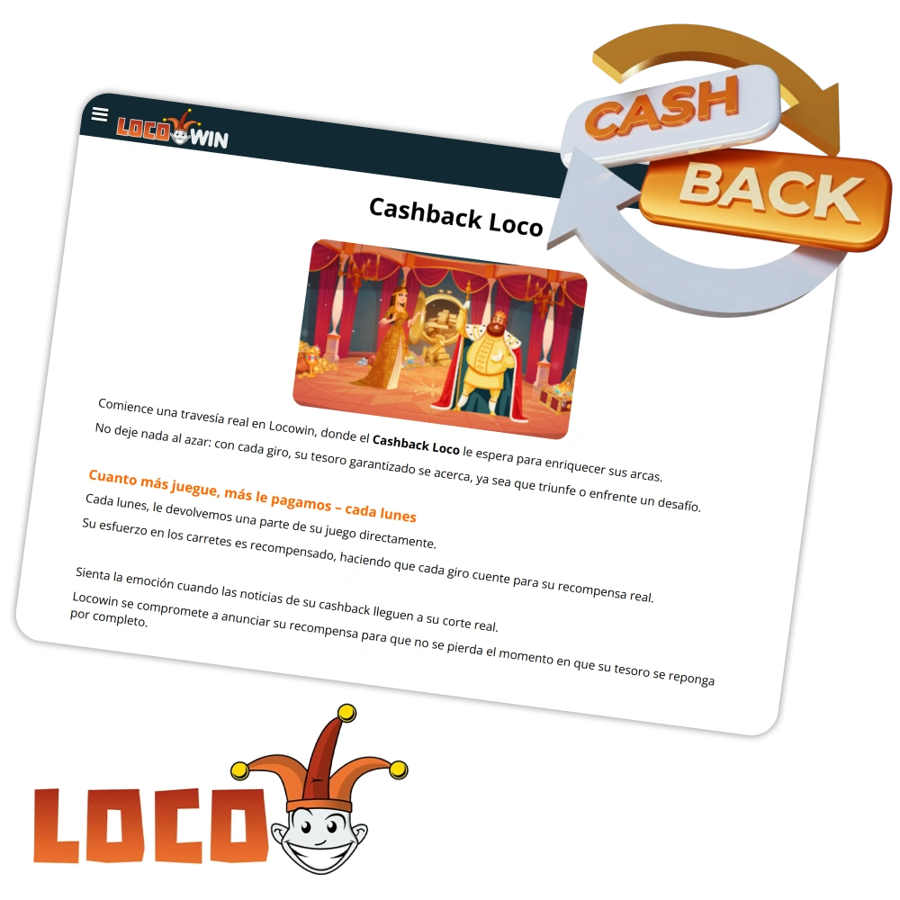 Geniet van je favoriete spellen en krijg geld terug met de wekelijkse cashback van Locowin.