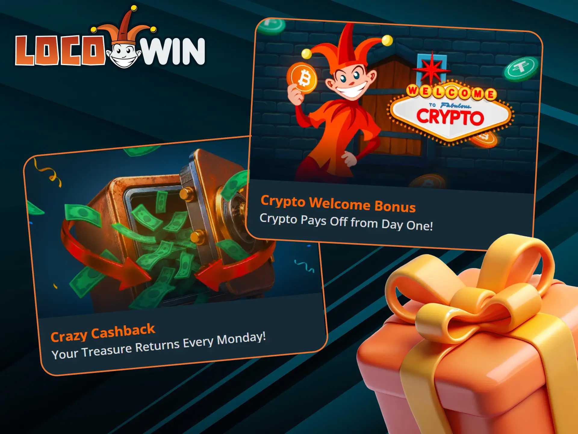 Increase your chances of winning with LocoWin slot bonuses.
